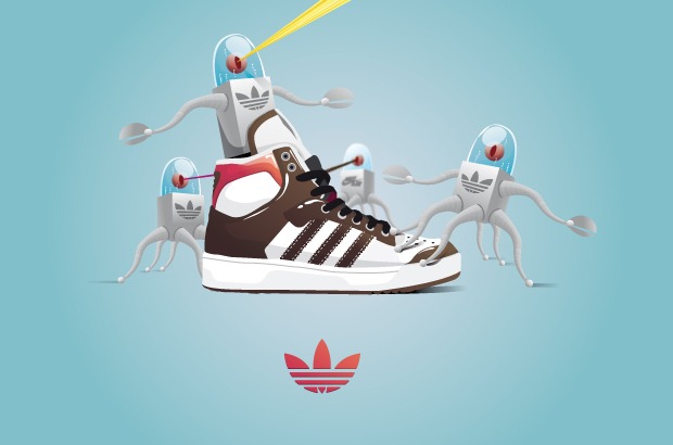 Adidas illustration