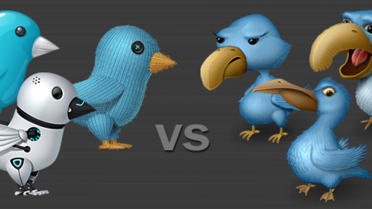 The Amazing and Ugly Birds Icons for Twitter